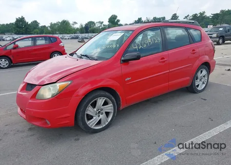 2004 Pontiac Vibe from USA, damaged, VIN 5Y2SL62814Z459819